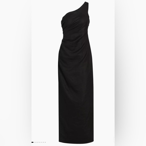 Mara Hoffman Enya One-Shoulder Hemp Maxi Dress - size 2 - NWT - Vacation cruise - Picture 6 of 12